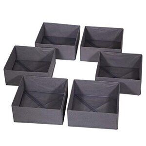 Foldable Cloth Storage Bins Drawer Organizer Closet Dresser Boxes for Clothes